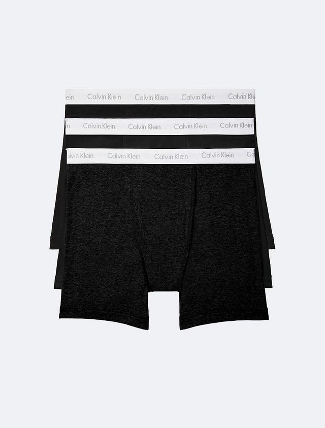 Big + Tall Cotton Classics 3-Pack Boxer Brief Product Image