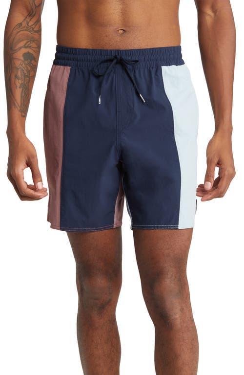 Volcom Lido Liberators Colorblock Swim Trunks Product Image