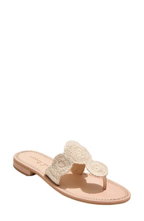 Jack Rogers Womens Jacks Crochet Sandals Product Image