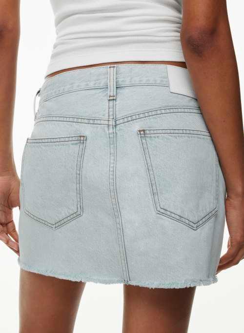 the tori mini denim skirt Product Image