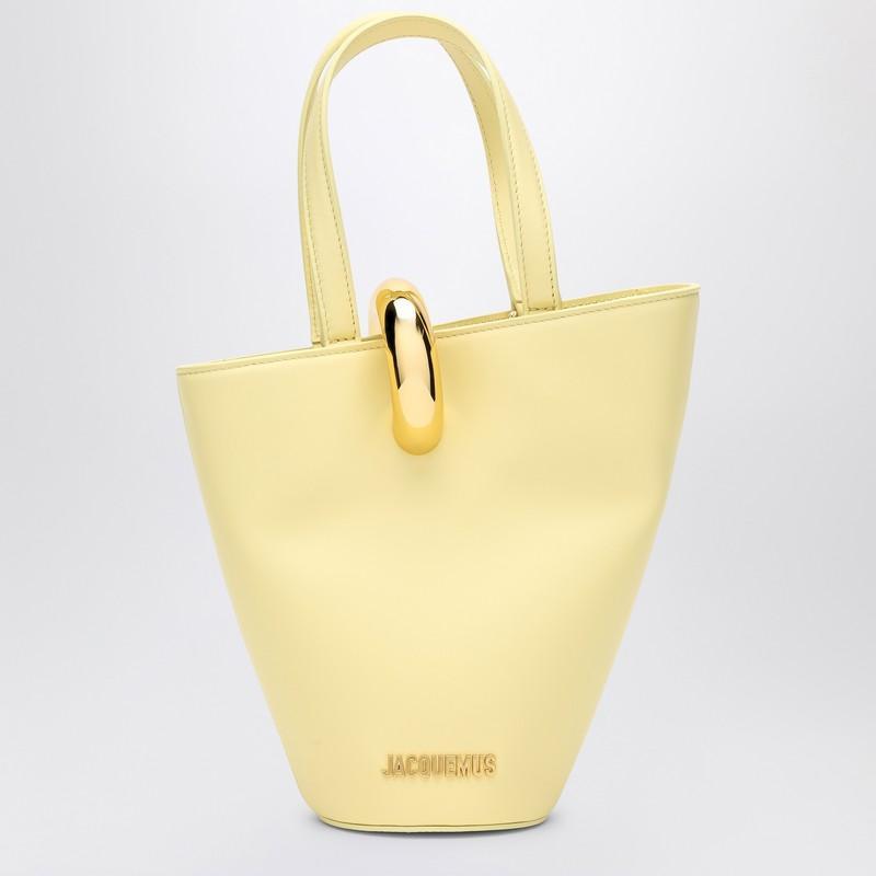 JACQUEMUS Yellow La Casa 'le Petit Bambola' Tote Product Image