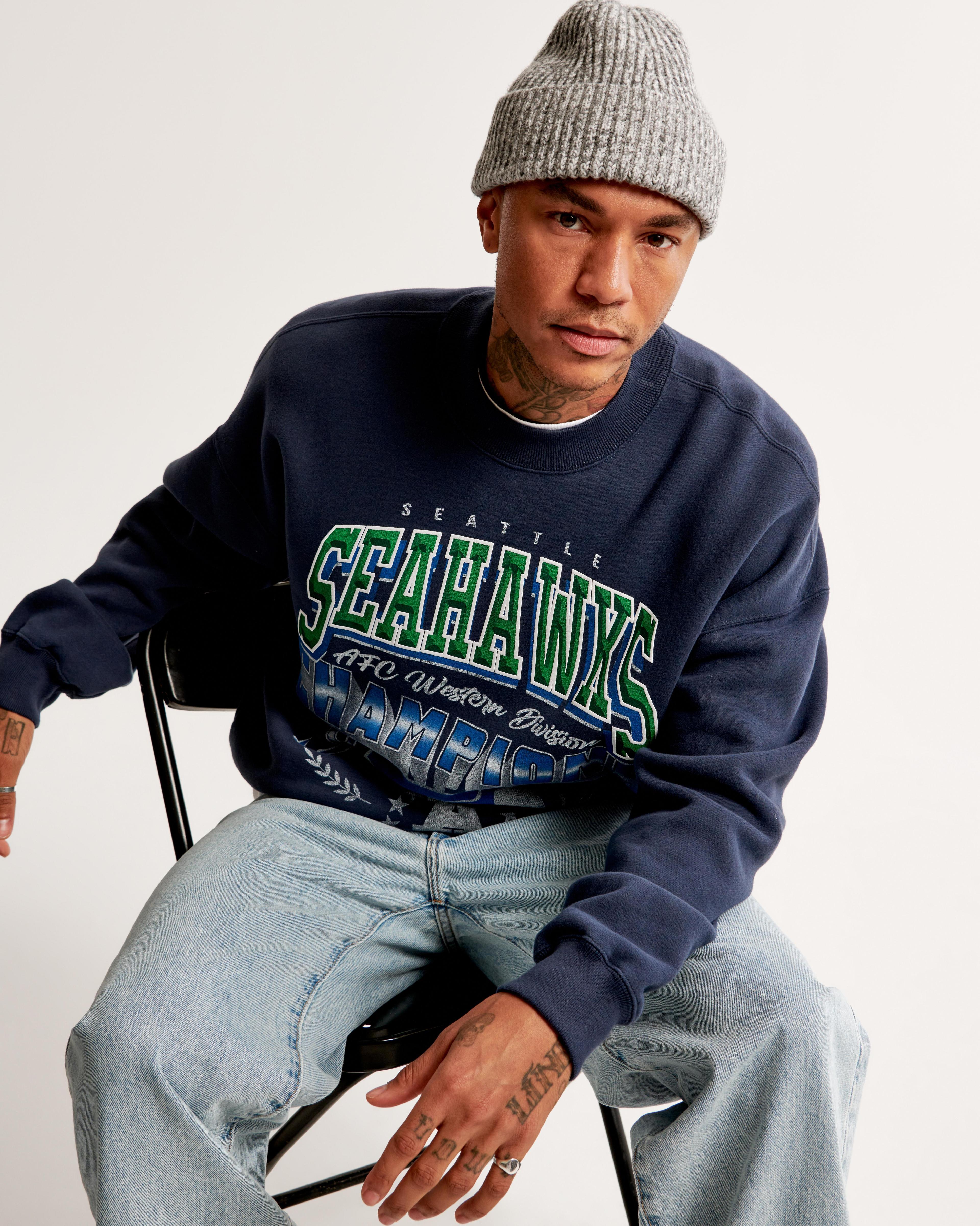 Vintage Super Bowl Graphic Crew Sweatshirt Product Image