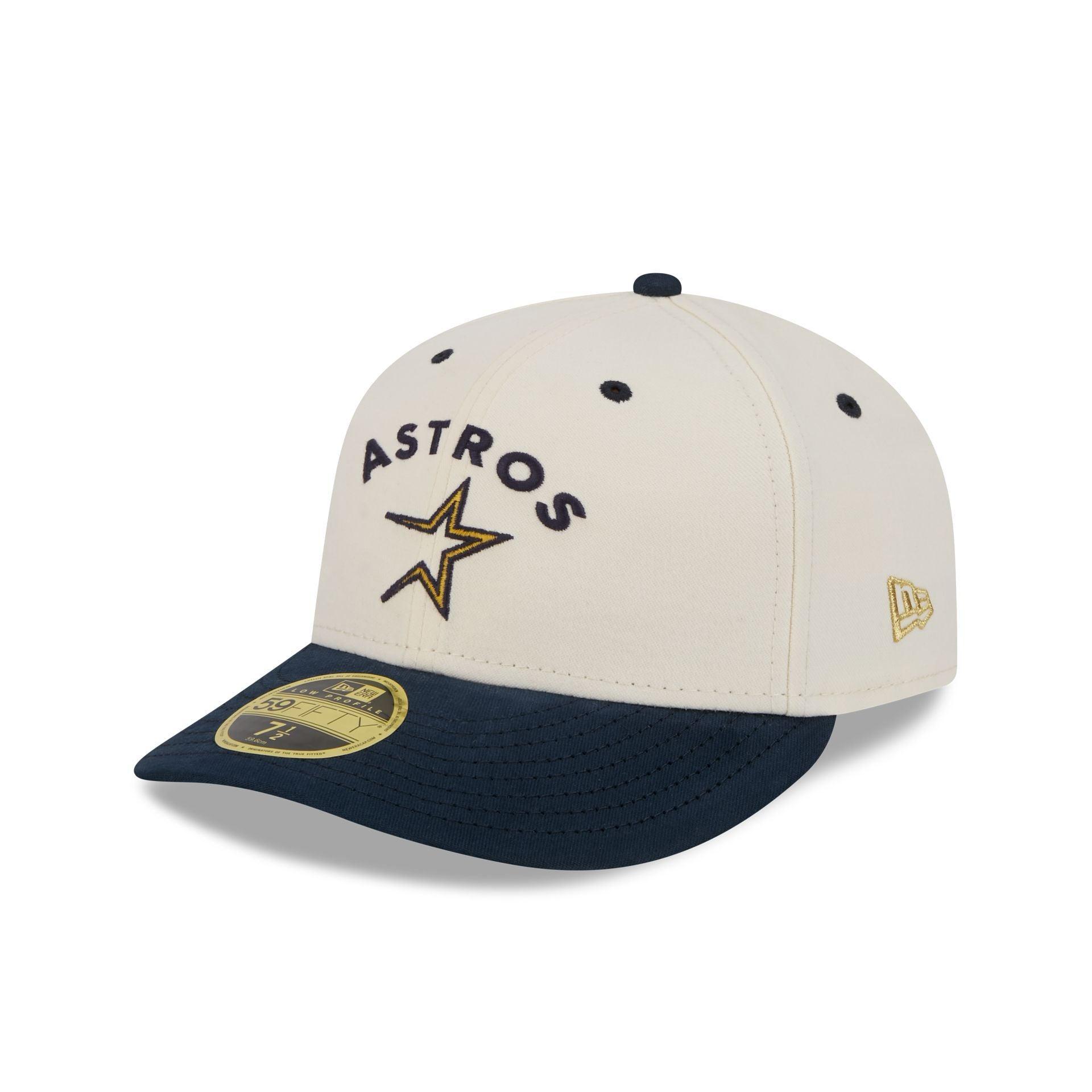 Houston Astros Vintage Stack Low Profile 59FIFTY Fitted Hat Male Product Image