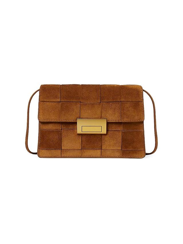 Loeffler Randall Delphine Small Leather Crossbody Product Image