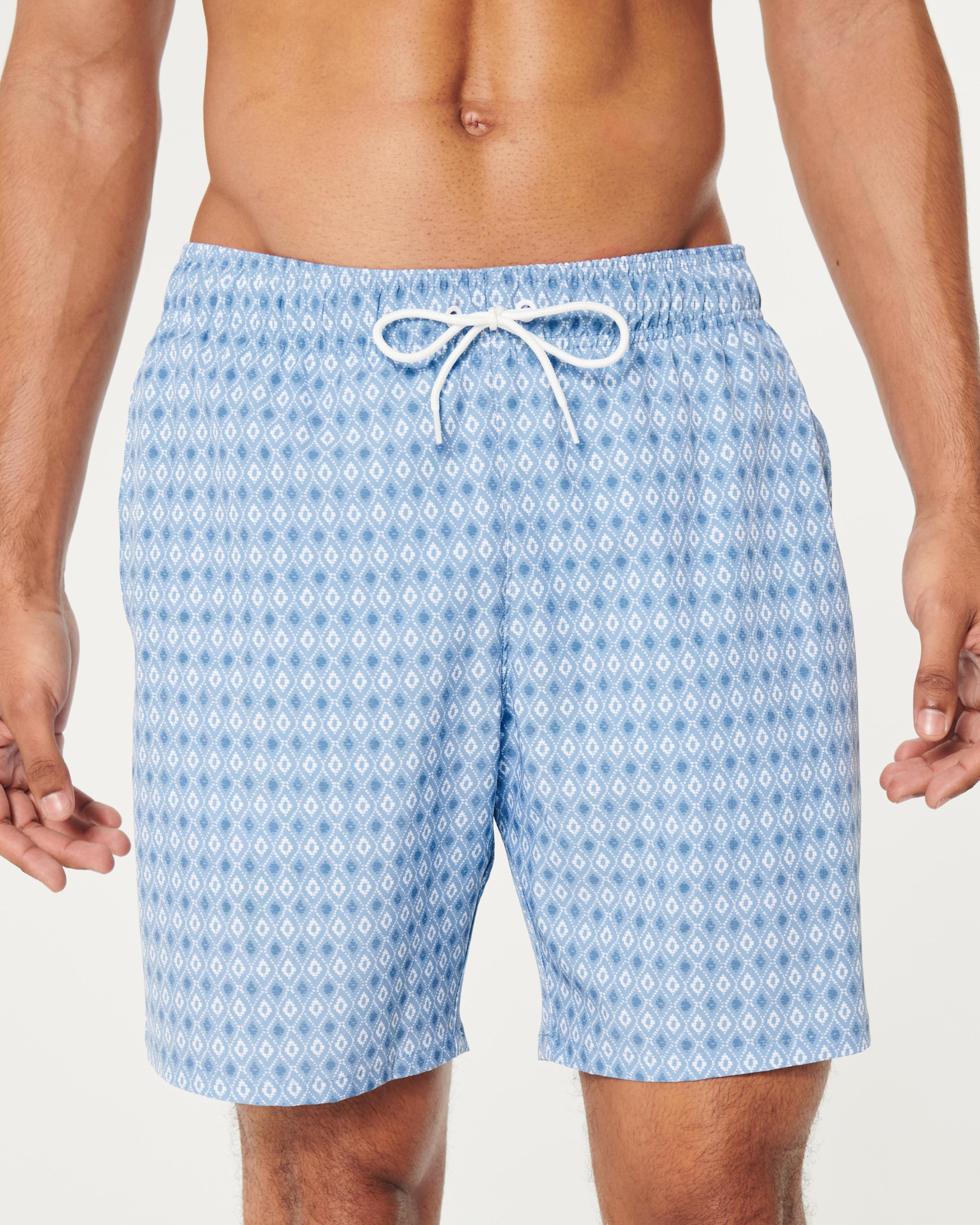 Embroidered Guard Swim Trunks 7" Product Image