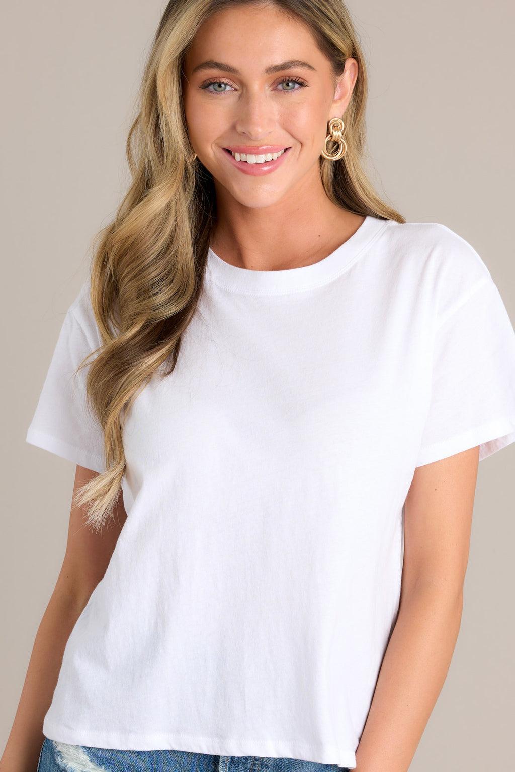 Z Supply My Go To Tee In White Product Image