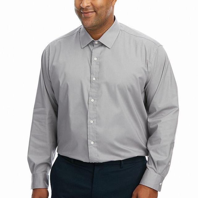 Big & Tall Haggar Premium Comfort Wrinkle Resistant Dress Shirt, Mens Product Image