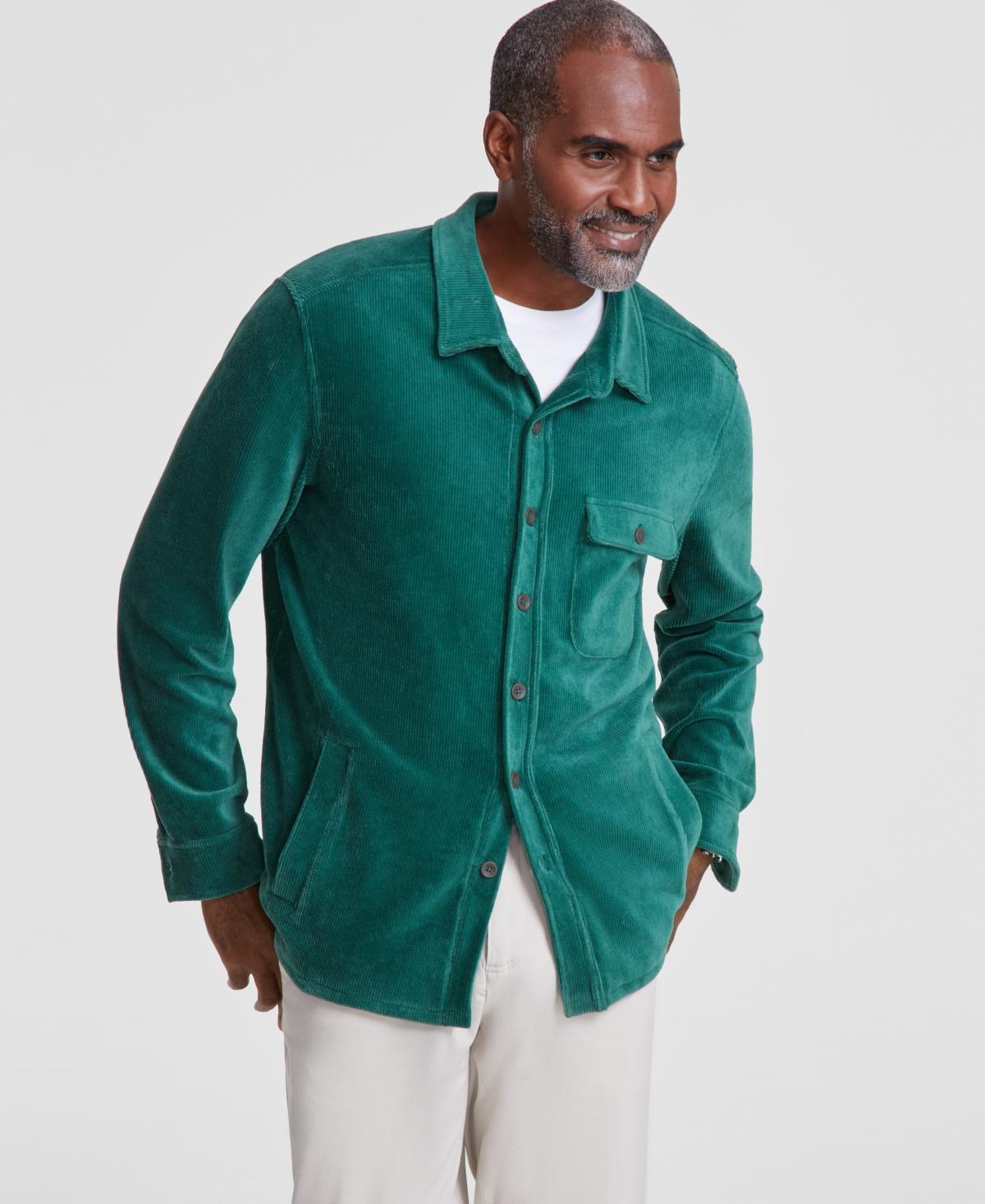 Club Room Mens Knit Cord Shirt Jacket, Created for Macys Product Image