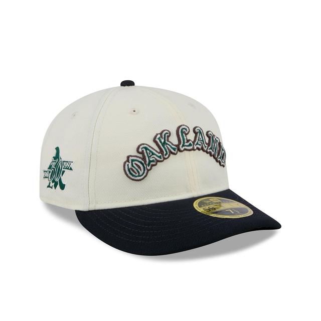 Oakland Athletics Forest Visor Retro Crown 9FIFTY Adjustable Hat Male Product Image