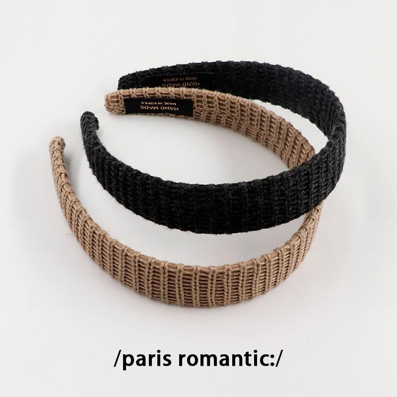 Plain Yarn Headband Product Image