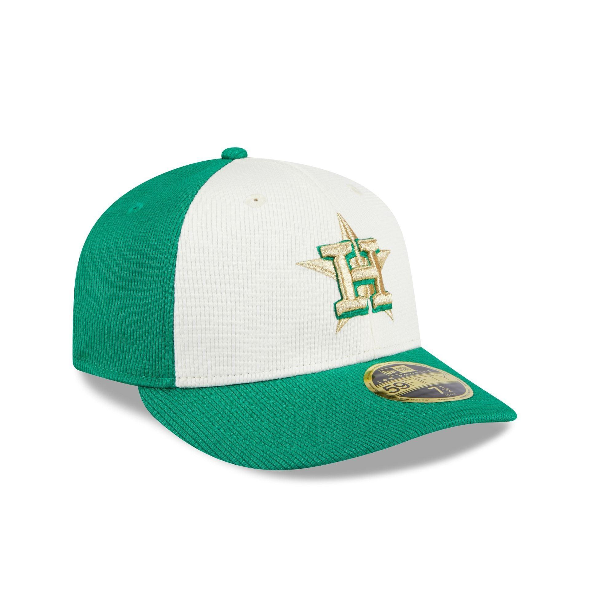 Houston Astros St. Patrick's Day 2024 Low Profile 59FIFTY Fitted Hat Male Product Image