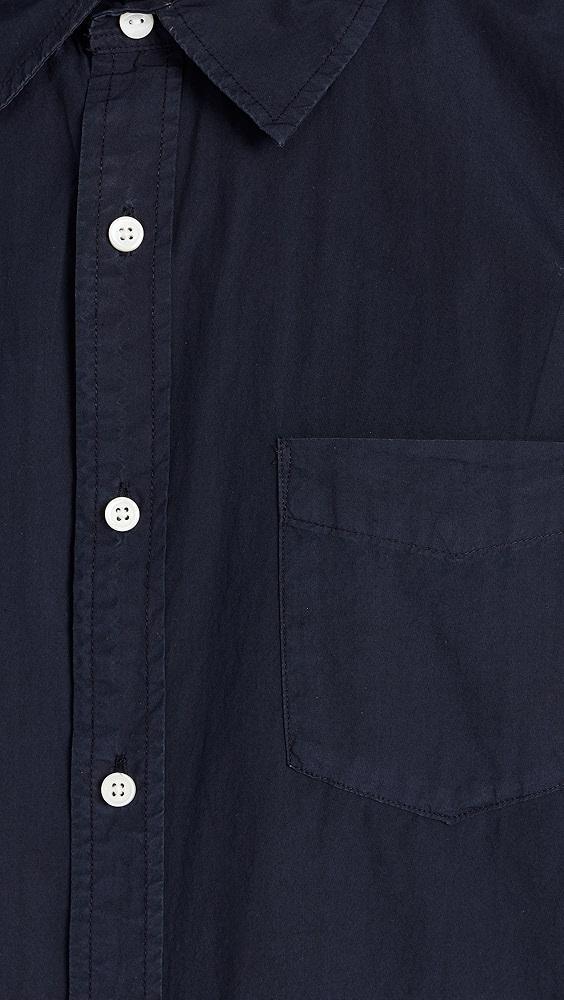 Alex Mill Short Sleeve Mill Shirt in Paper Poplin | Shopbop Product Image