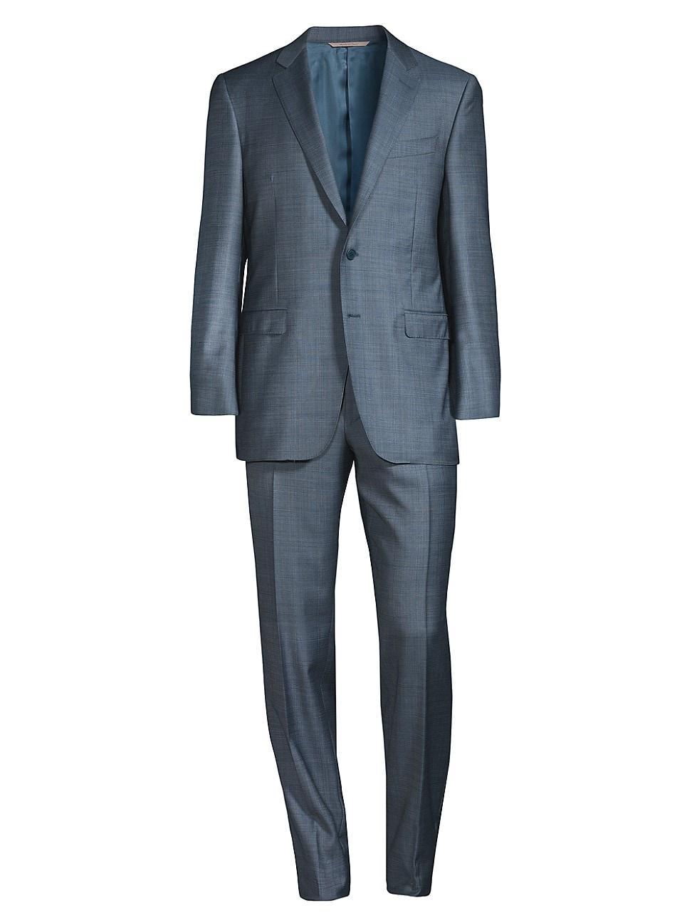 Mens Woven Wool Suit Product Image