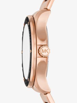 Oversized Pavé Logo -Tone Watch Product Image