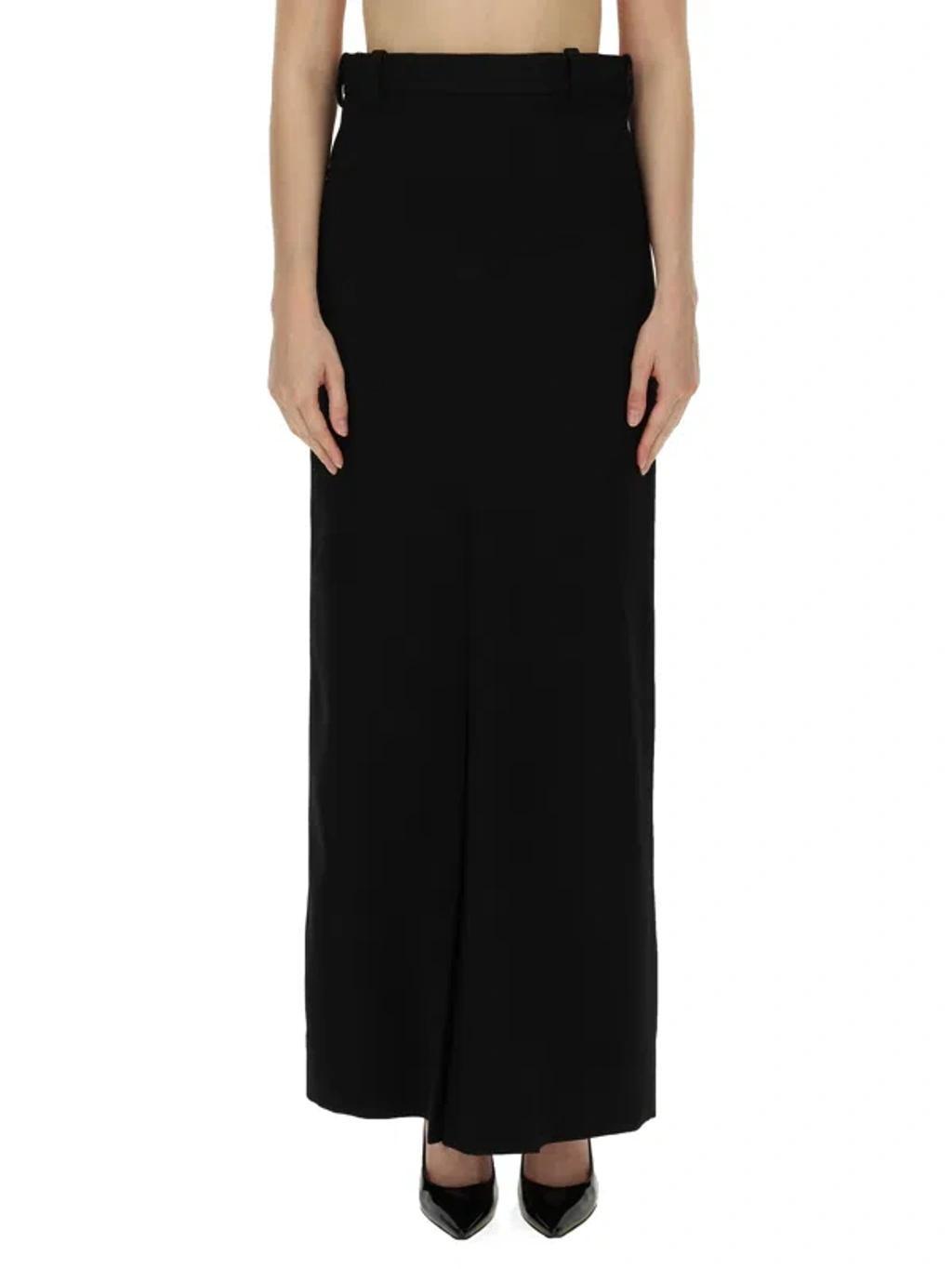 Wool Skirt In Black product image