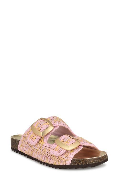 Nine West Tenly Raffia Slide Sandal Product Image