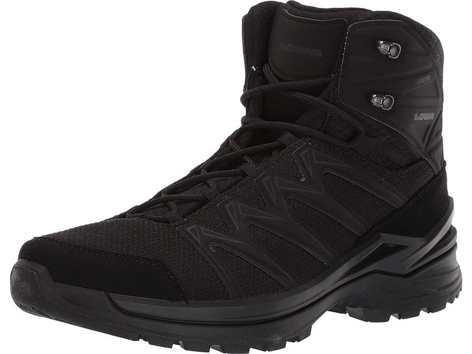 Lowa Innox Pro GTX Mid TF (Black) Men's Boots Product Image