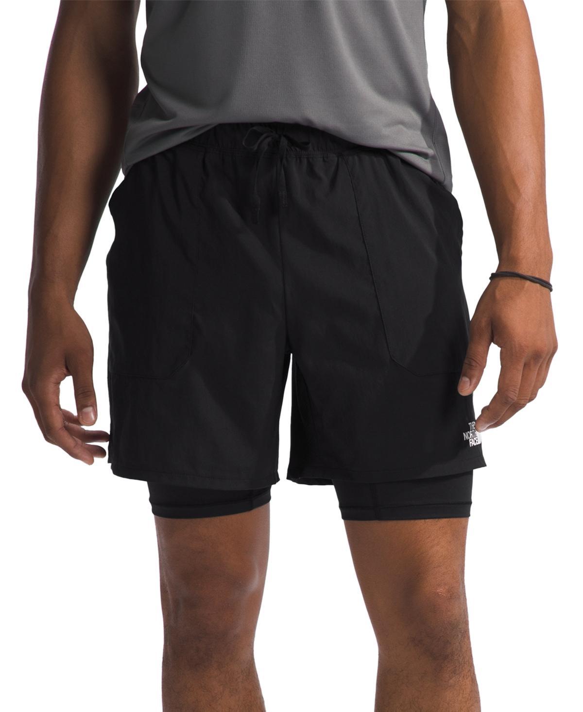 The North Face Mens Sunriser FlashDry Layered 6 Shorts Product Image