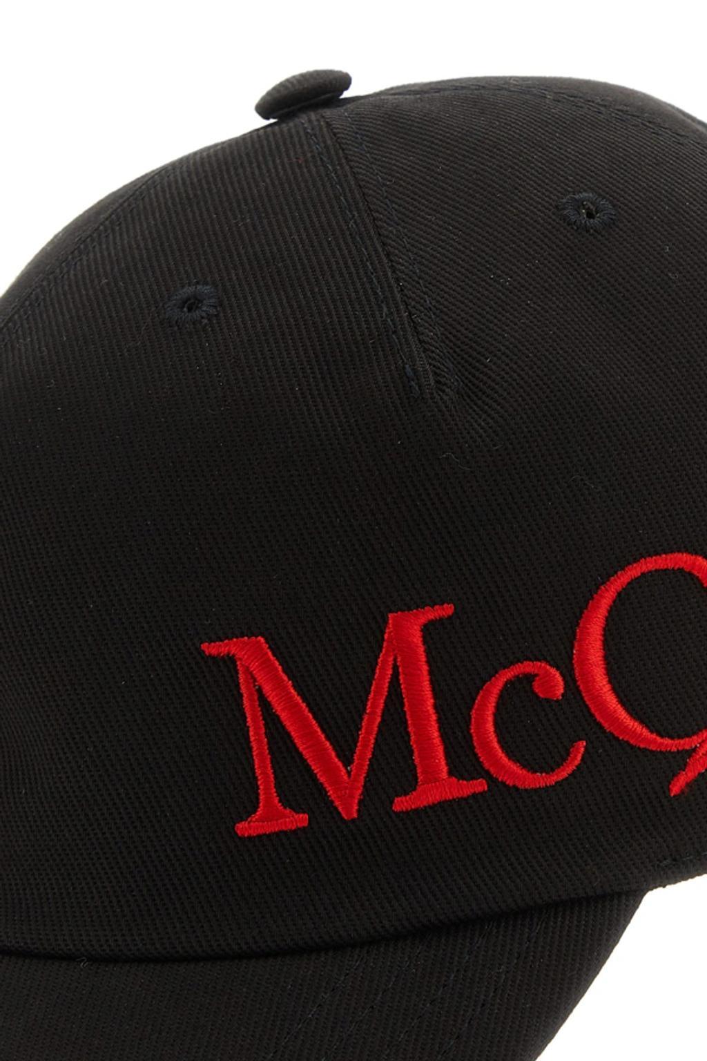 Logo-embroidered Cotton Cap In Black Product Image