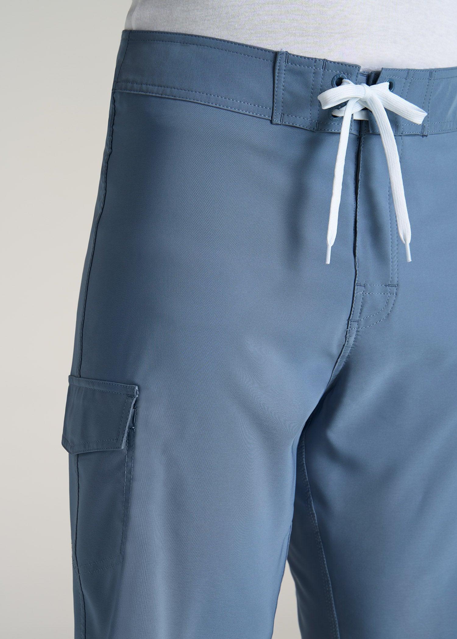 Tall Board Shorts for Men in Chambray Male Product Image