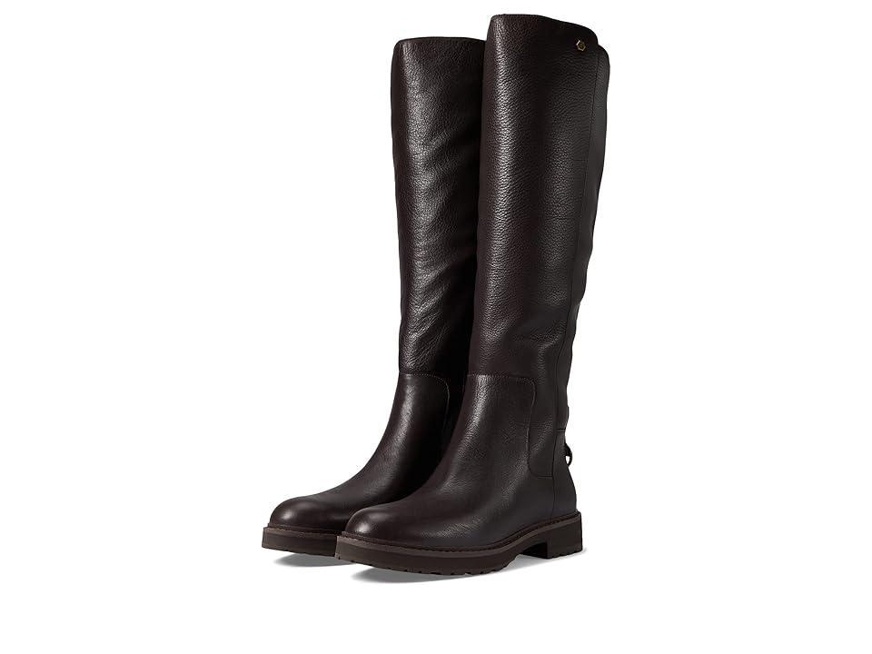 Cole Haan Waterproof Greenwich Tall Boot (Dark Coffee Leather/Antique) Women's Shoes Product Image