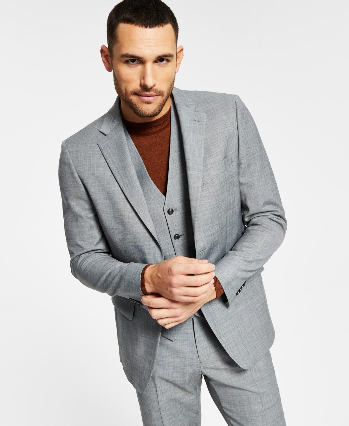 Tommy Hilfiger Mens Modern-Fit Wool Th-Flex Stretch Suit Jacket Product Image