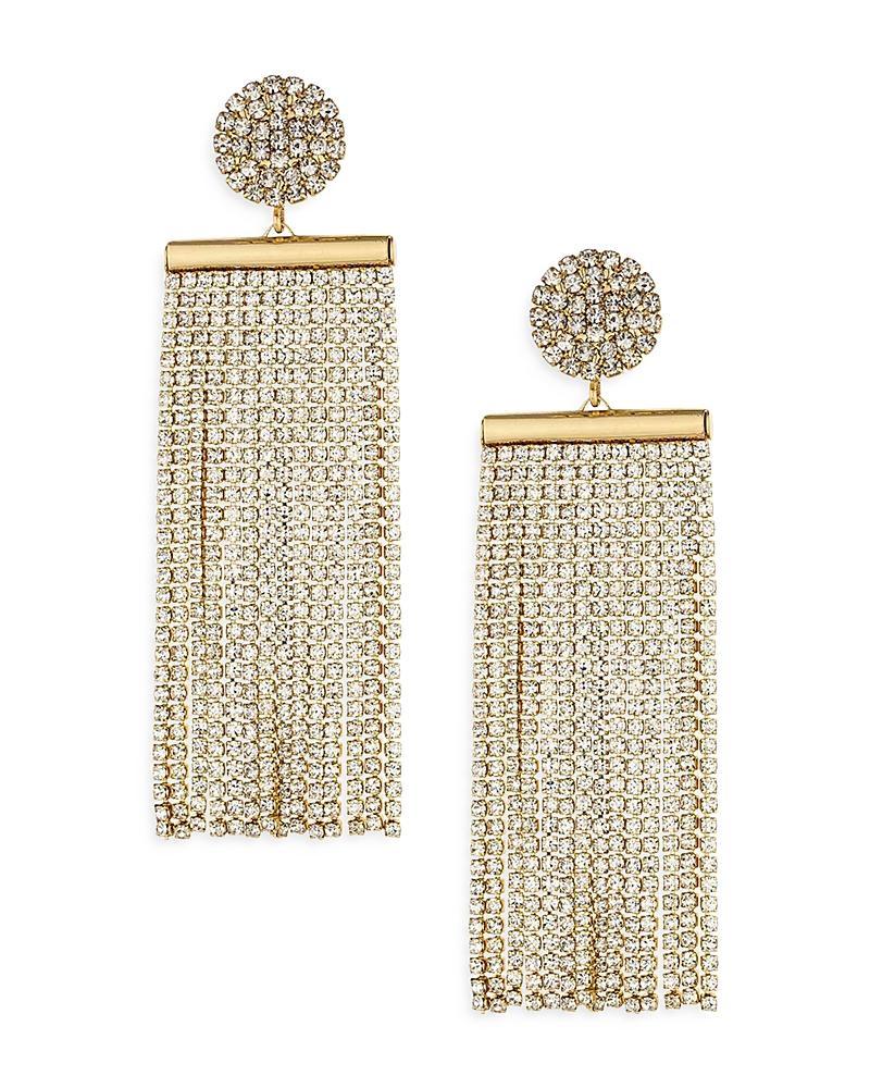 Ettika Movement Crystal Drop Earrings Product Image