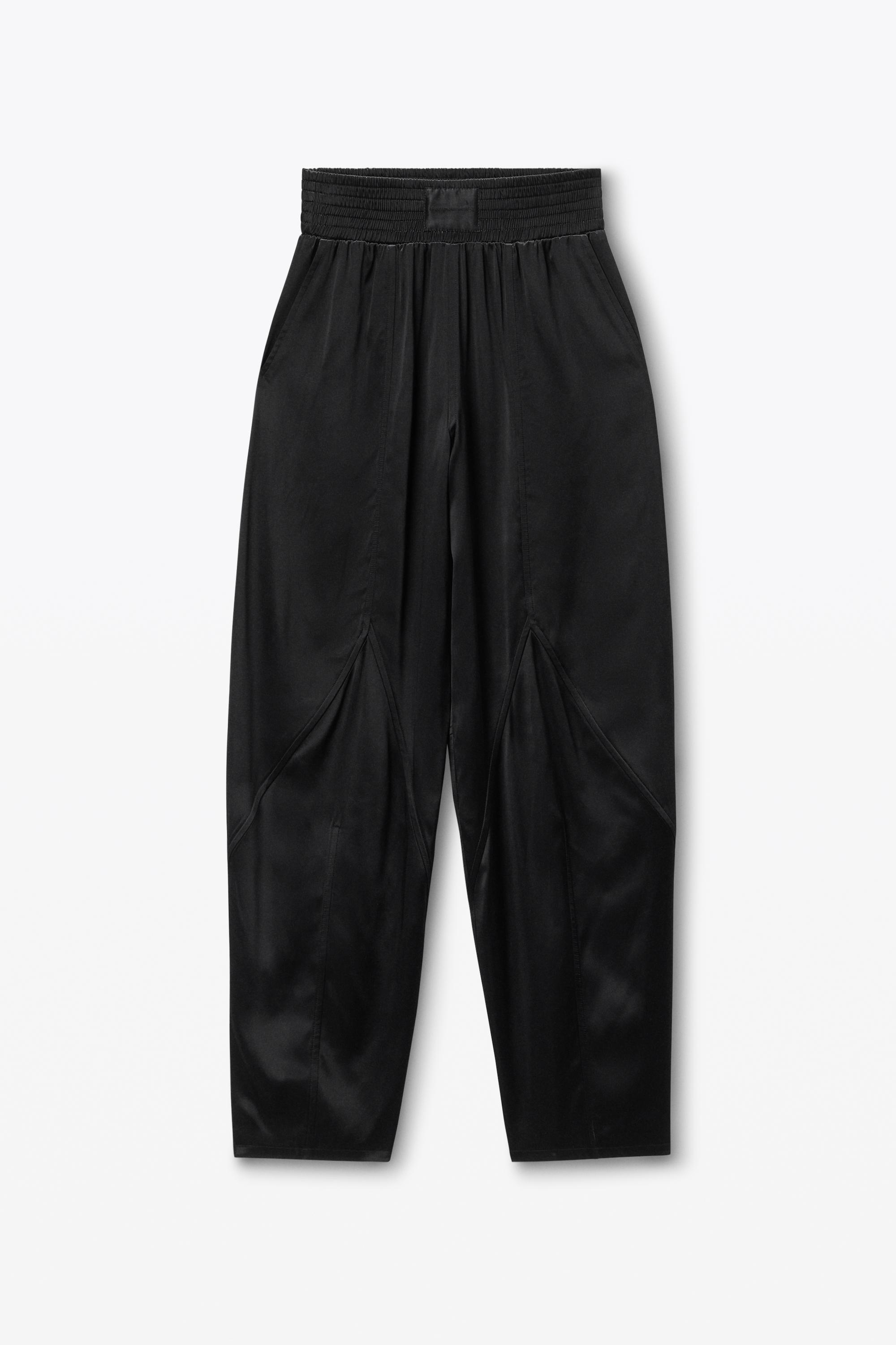 Wide Leg Pant In Satin Jersey Product Image