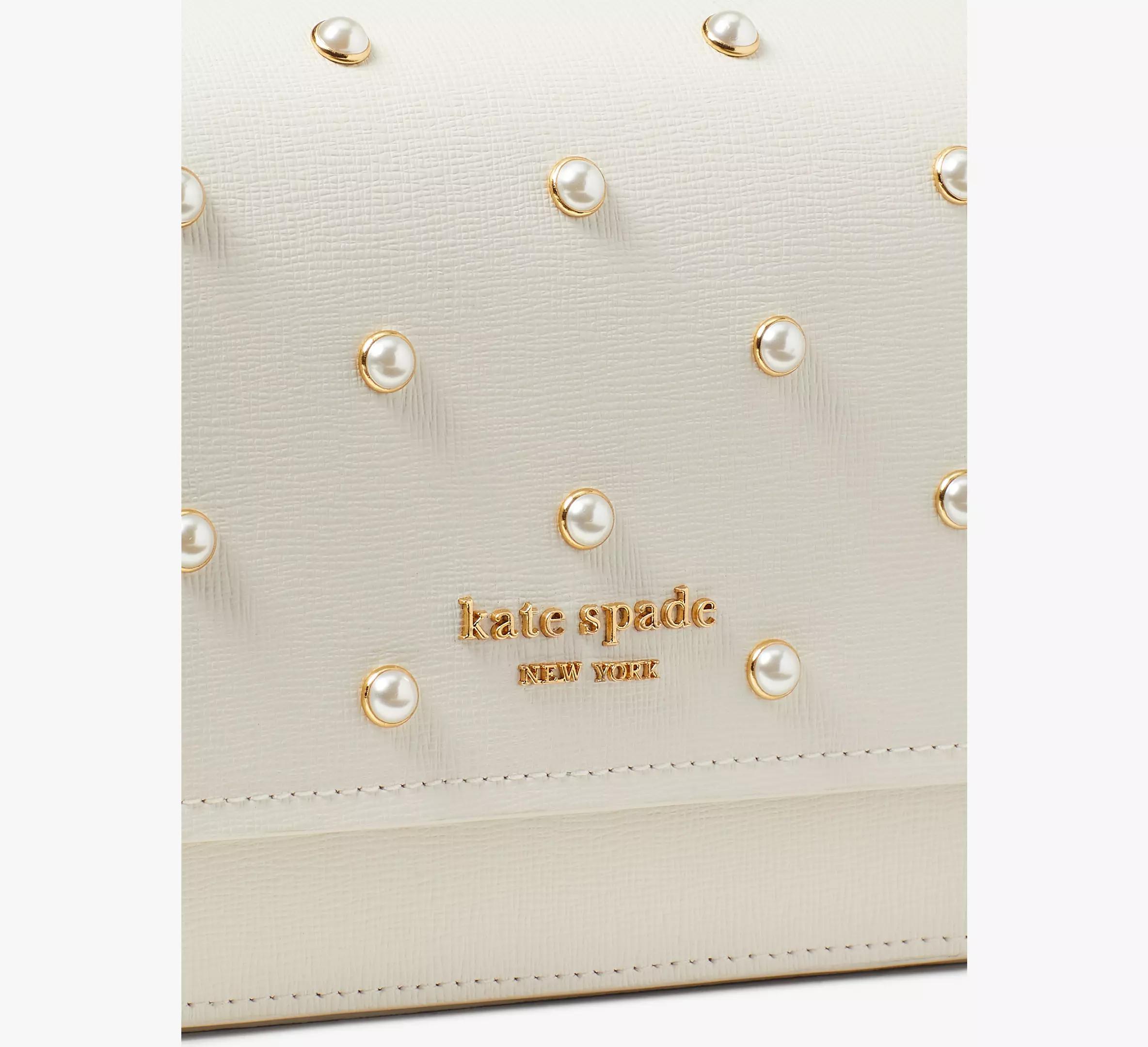 Purl Embellished Flap Chain Wallet Product Image