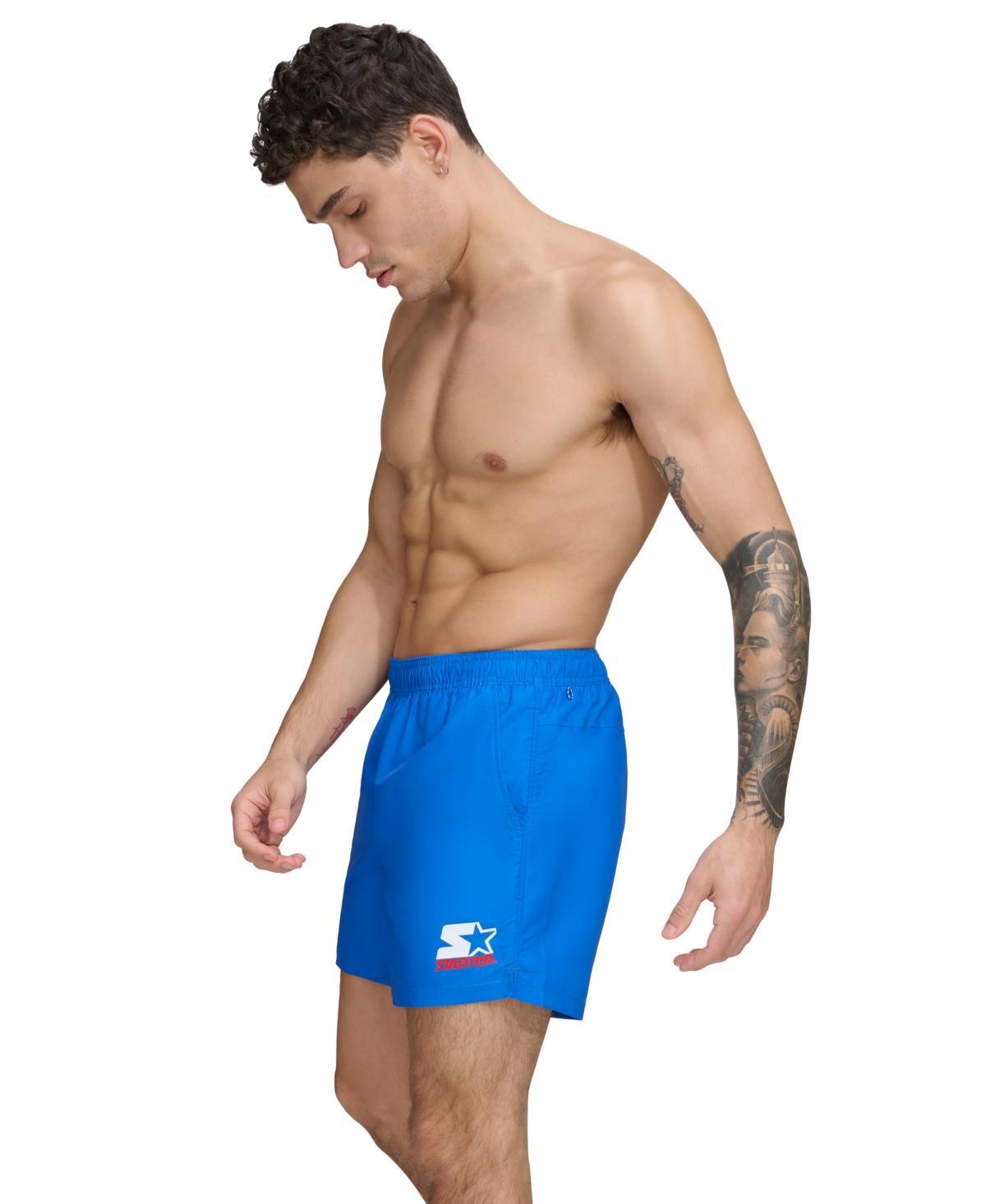 Starter Mens Modern Euro Stack 5 Volley Shorts Product Image