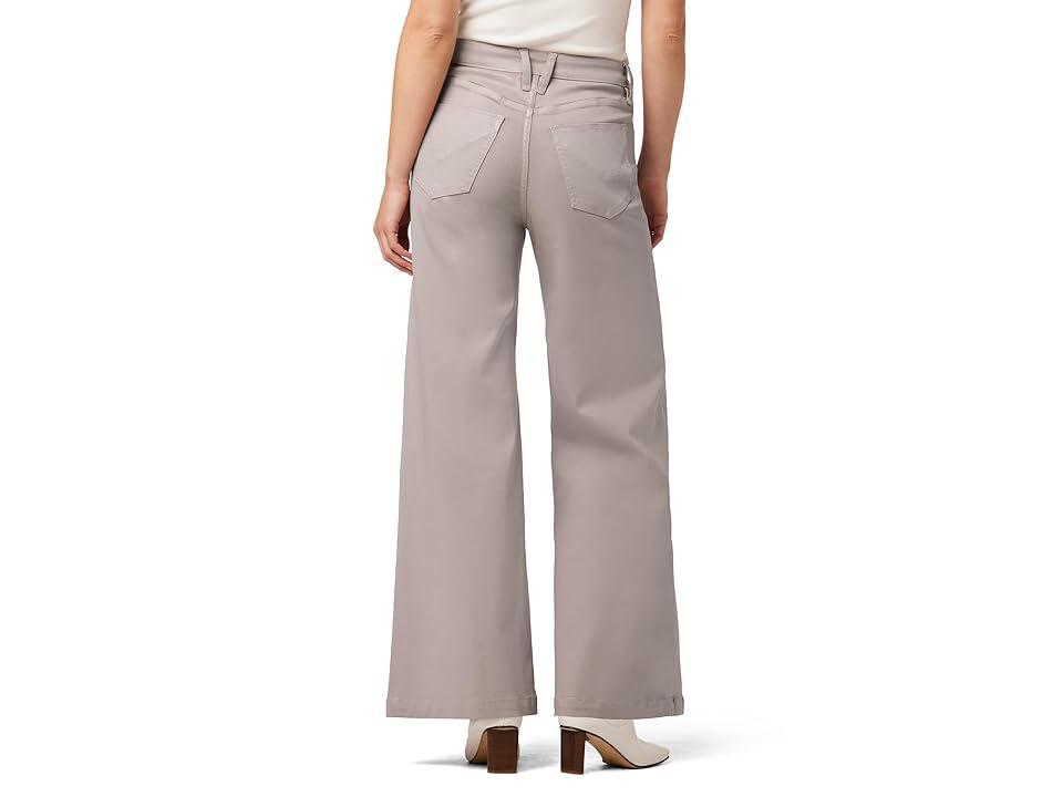 Hudson Jeans Jodie Wide Leg in Coated Moonrock (Coated Moonrock) Women's Jeans Product Image