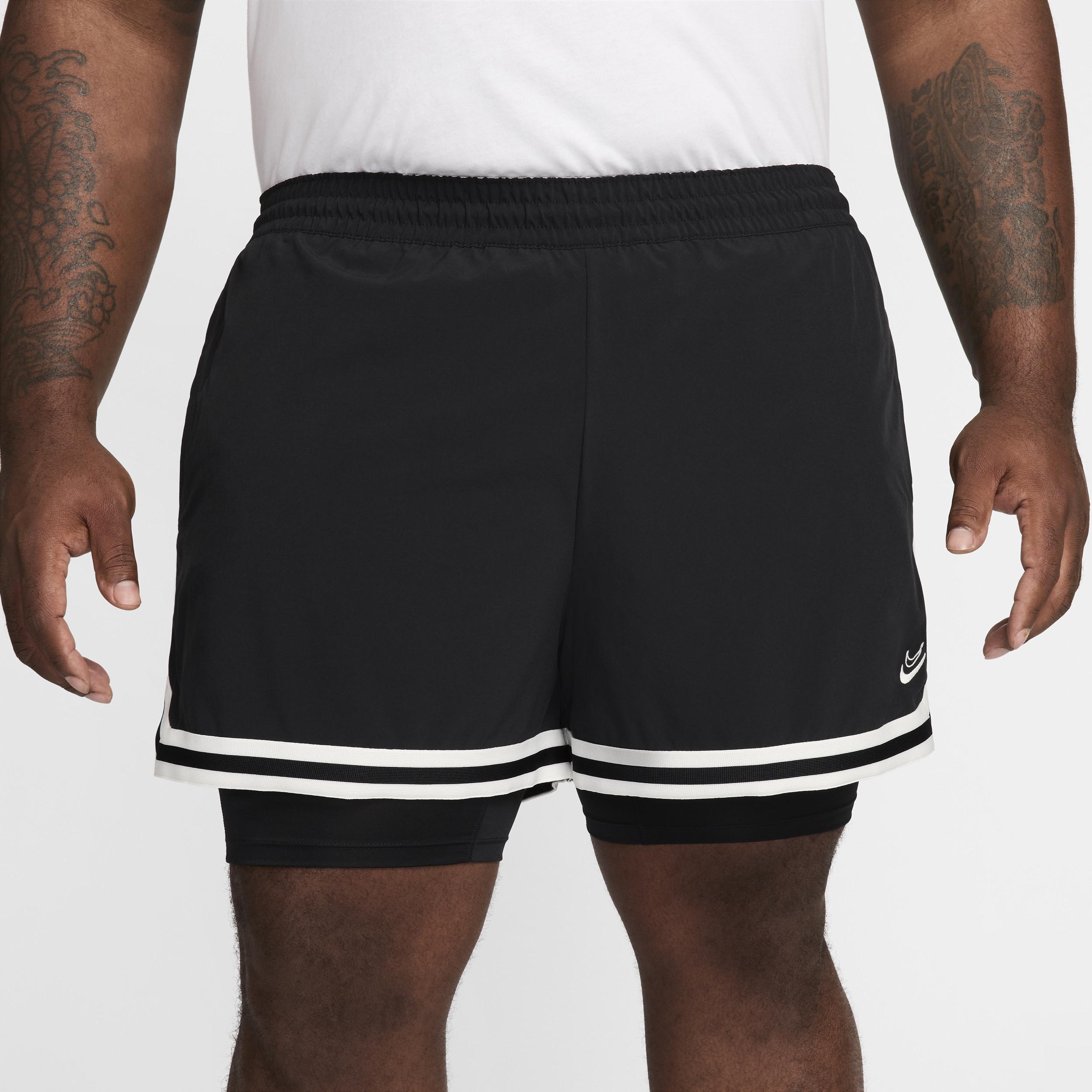 Nike Mens Kevin Durant 4 DNA 2-in-1 Basketball Shorts Product Image