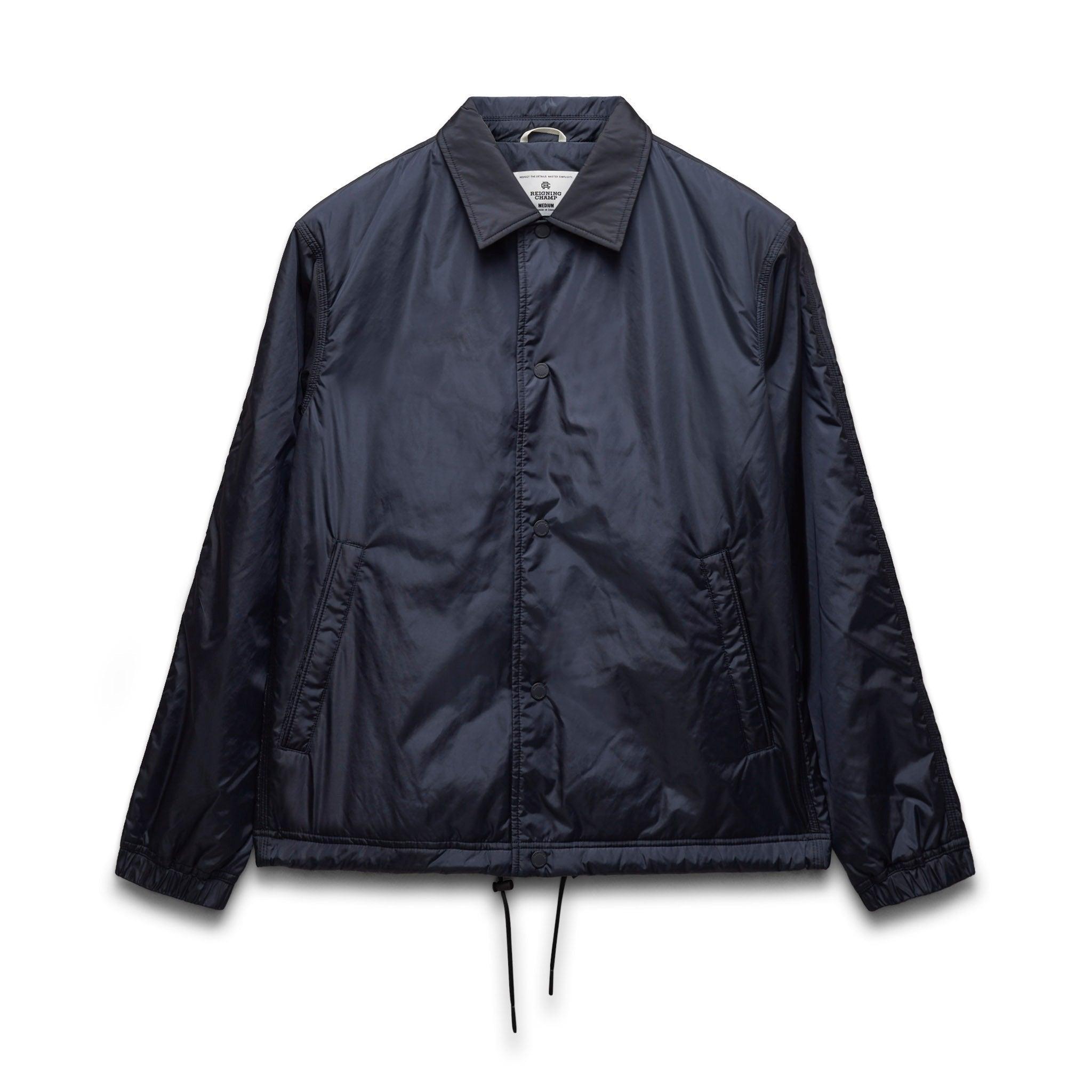 Econyl Satin Nylon Coach's Jacket Male Product Image