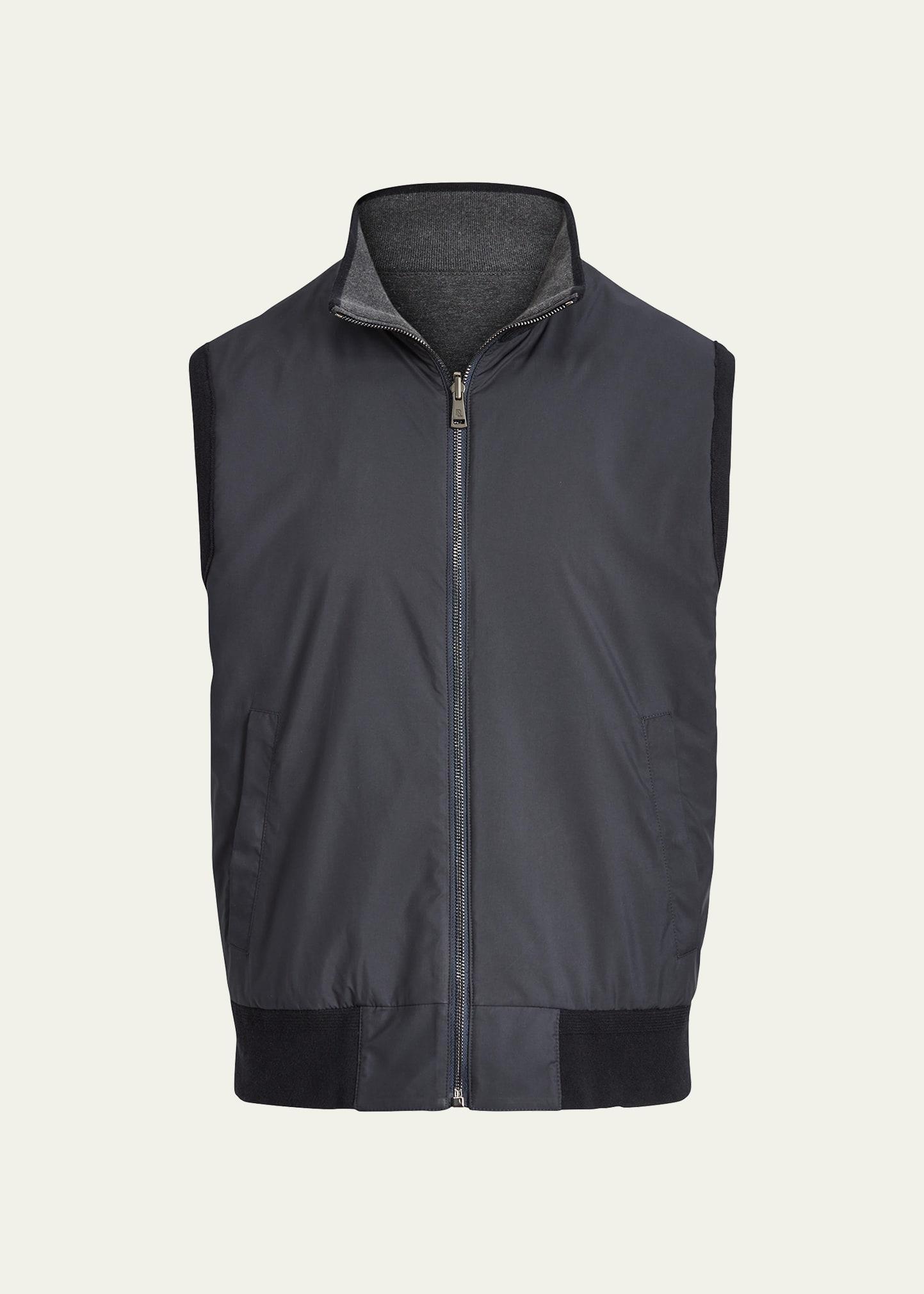 Mens Reversible Zip-Up Vest Product Image