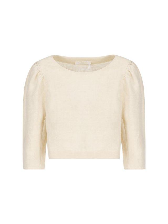 CHLOÉ Puff In Beige Product Image