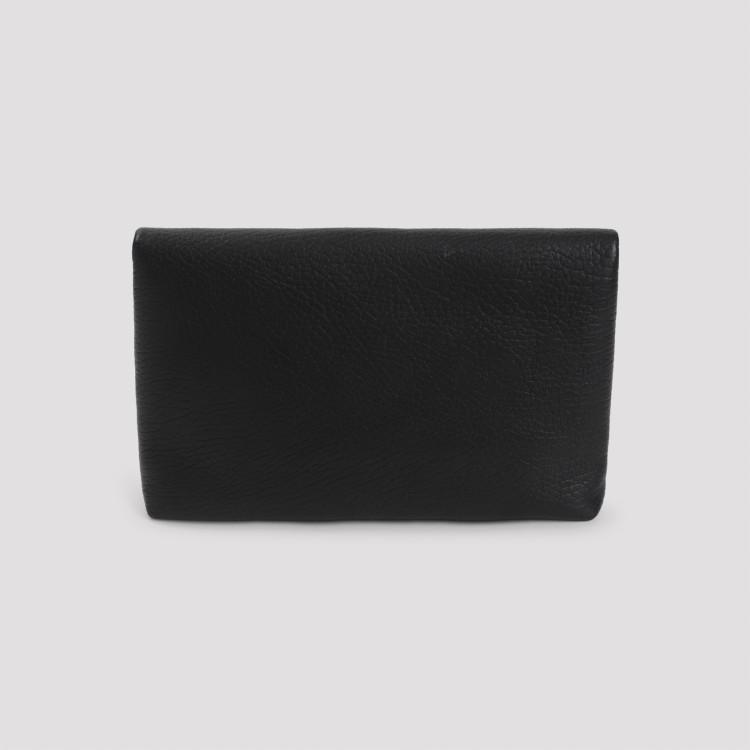 Black Lamb Leather Large Pouch Product Image