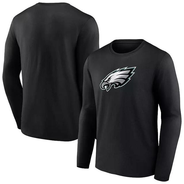 Mens Fanatics Philadelphia Eagles Primary Logo Long Sleeve T-Shirt Product Image