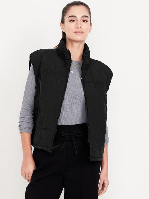 Water-Repellent Zip Vest Product Image