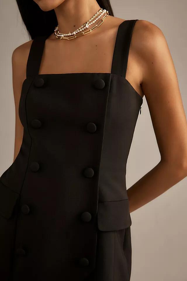 Hutch Sleeveless Button-Front Blazer Romper Product Image