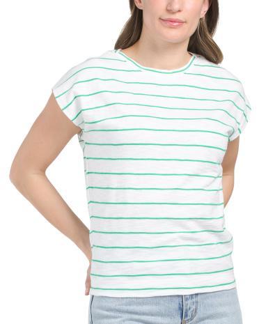 Striped Wedge T-Shirt for Women product image