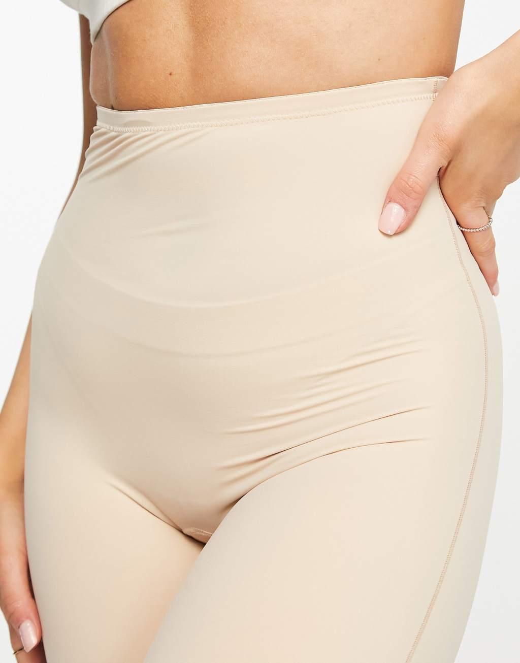 Bye Bra sculpting high waist very high contour shaping shorts in beige Product Image