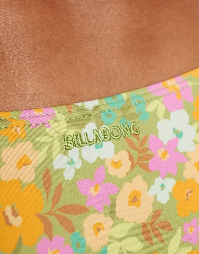 Billabong on the bright side tie hike bikini bottom in multi Product Image