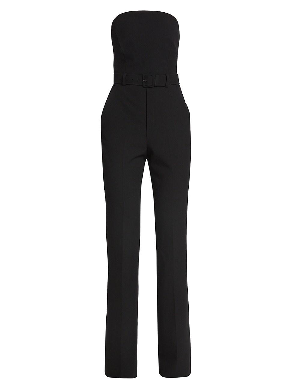 A. L.C. Kate Belted Strapless Jumpsuit Product Image