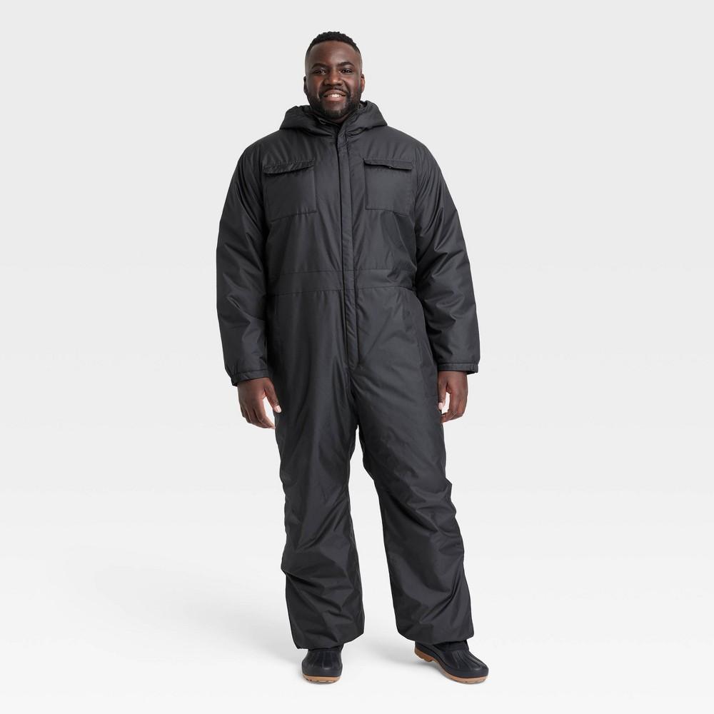 Mens Big Snow Sport Jumpsuit - All In Motion Black 3XL Product Image