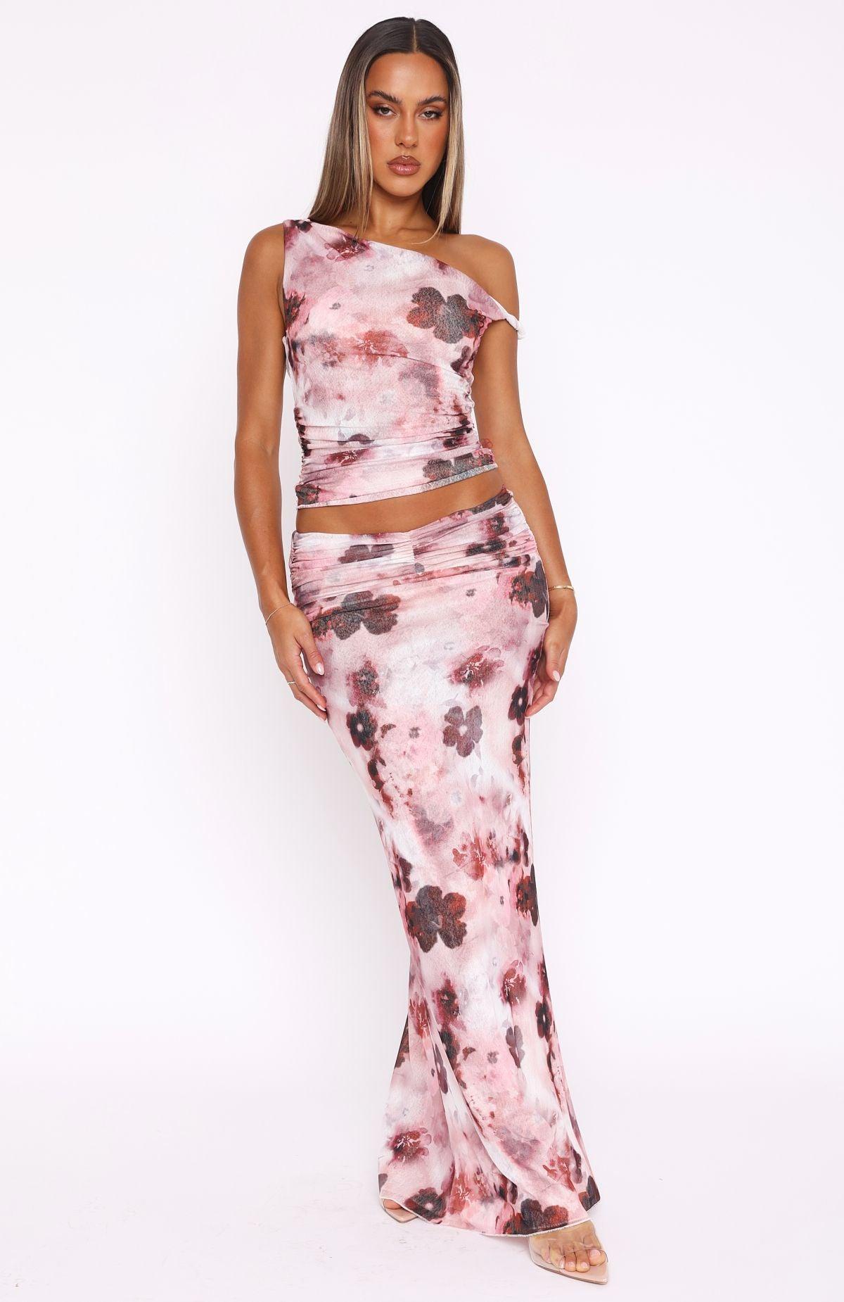 Listen To What I Say Maxi Skirt Tawny Bloom Product Image