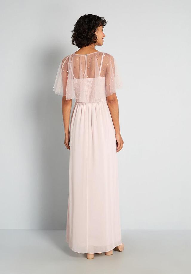 Misty Pink Perfection Maxi Dress Product Image