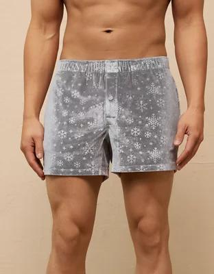 AEO Men's Snow Velvet Pocket Boxer Short Product Image