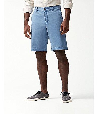 Tommy Bahama Big  Tall Flat-Front Straight Fit Stretch Sateen 10 And 11 Inseam Boracay Shorts Product Image