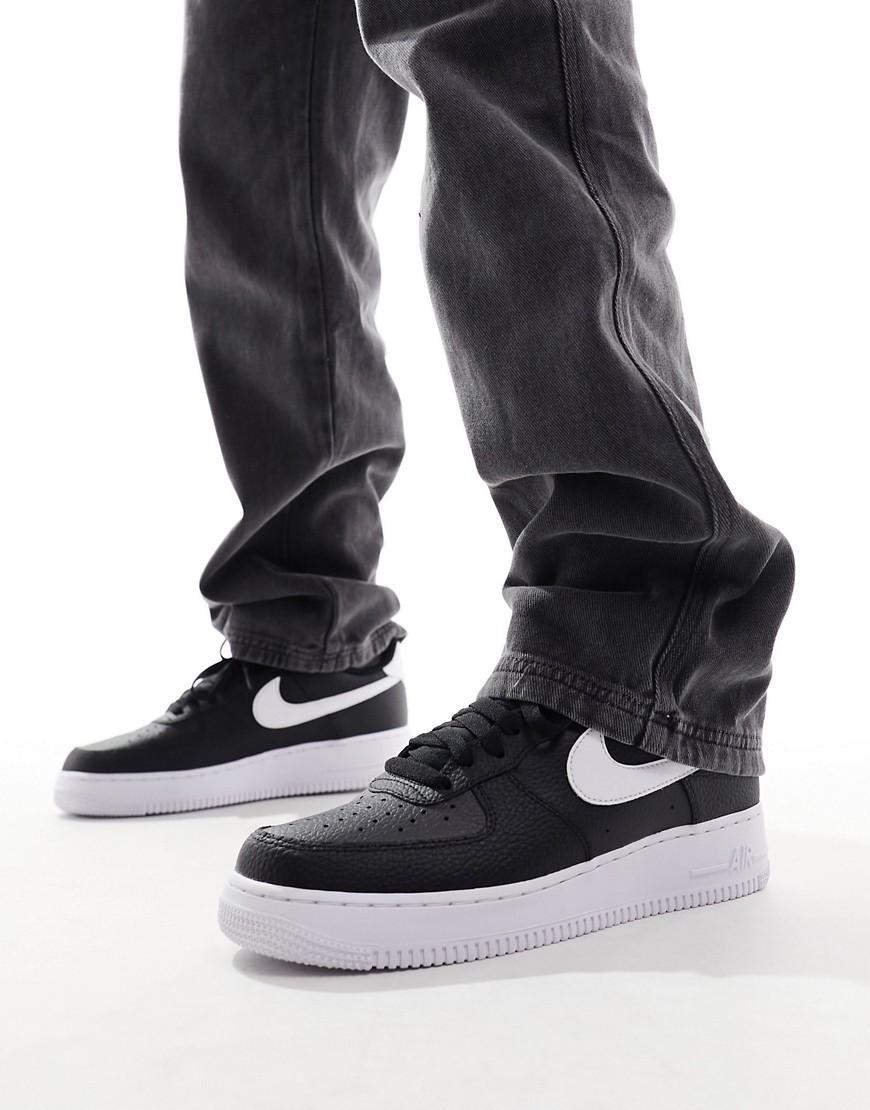 Air Force 1'07 Sneakers In Black And White Product Image