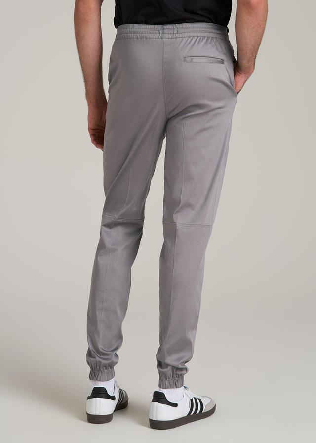 Stretch Twill Tall Men's Jogger Pants in Owl Grey Product Image